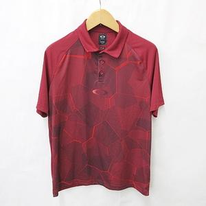 OAKLYオークリー レッドゴルフポロシャツ　M 楽天市場】オークリー シャツ レッドの通販
