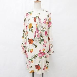 グッチ GUCCI チュニック ワンピース ブラウス 長袖 ノーカラー