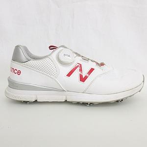 New Balance ゴルフシューズ ホワイト/レッド26㎝ ニューバランス NEW BALANCE ゴルフシューズ スパイク