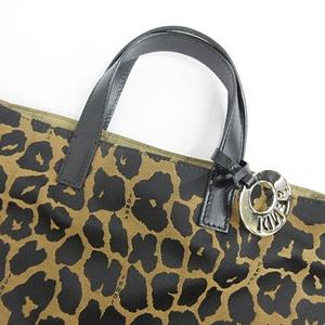 FENDI レオパード柄の2wayハンドバッグ フェンディ FENDI トートバッグ ハンドバッグ レオパード柄 アニマル柄