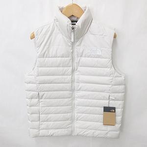 未使用品 ザノースフェイス THE NORTH FACE 550FILL ダウンベスト ロゴ 