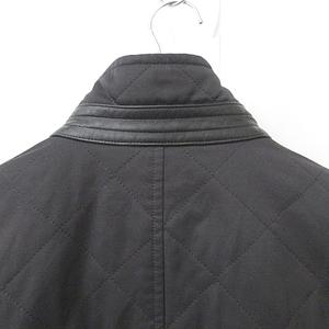 BURBERRY LONDON バーバリー ロンドン ウール 中綿 ベスト 50 美品】バーバリーロンドン 3way ダウンベスト黒 M ノバチェック