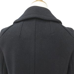 マークジェイコブス MARC JACOBS コート ロング スナップ釦 ウール 黒