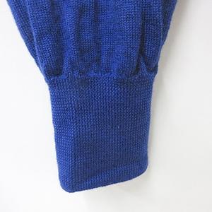 美品　モンクレール　青色 ニットセーター モンクレール MONCLER MAGLIONE TRICOT SCOLLO A V ニット セーター