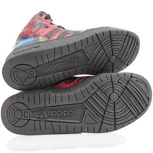 アディダス オリジナルス ジェレミースコット インスティンクト ハイカット赤 28.5cm】アディダス ジェレミースコット インスティンクト ハイ