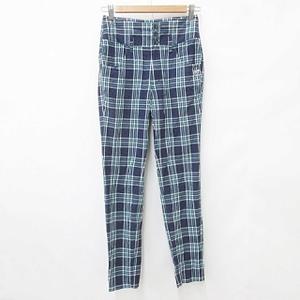 新品未使用 マスターバニーエディション　チェックウールゴルフパンツ MASTER BUNNY EDITION マスターバニーエディション ウール混 ロング