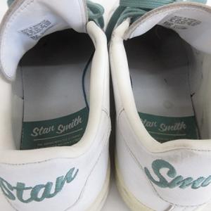 adidas STAN SMITH ホワイト/グリーン 新品未使用品　27.5 新品27cm】adidas STAN SMITH アディダス スタンスミス ホワイト