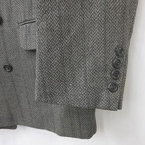 クリスチャンディオール　テーラードジャケット　ツイード　ヘリンボーン　L位 80's~90's “Christian Dior” Tweed Jacket USA製 ディオール