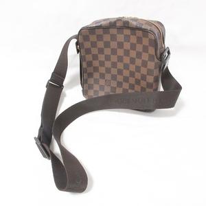 ルイヴィトン LOUIS VUITTON オラフ PM ショルダーバッグ ダミエ エベヌ ブラウン N41442 メンズ レディース