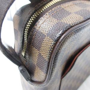 ルイヴィトン LOUIS VUITTON オラフ PM ショルダーバッグ ダミエ エベヌ ブラウン N41442 メンズ レディース