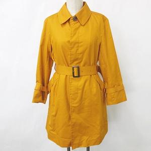 ロペピクニック ROPE Picnic コート トレンチコート 比翼 オレンジ 40 レディース