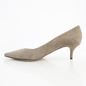 ジミーチュウ JIMMY CHOO パンプス ポインテッドトゥ ヒール スエード ベージュ 39 ☆AA★ レディース