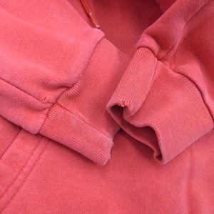 ナイキ NIKE パーカ スポーツウエア 長袖 フード スウェット 裏起毛 刺繍 コットン 赤 レッド S ☆AA★ レディース