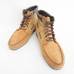 ティンバーランド Timberland セブンアイ チャッカ 7-Eye Chukka ブーツ スエード ブラウン キャメル 茶 13M メンズ