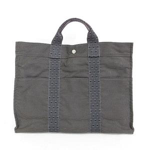 エルメス HERMES エールライン MM トートバッグ ハンドバッグ グレー ☆AA★ メンズ レディース