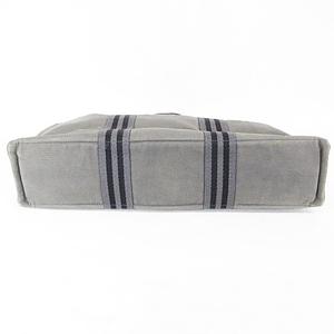 エルメス HERMES フールトゥ MM トートバッグ ハンドバッグ コットン キャンバス グレー ☆AA★ メンズ レディース