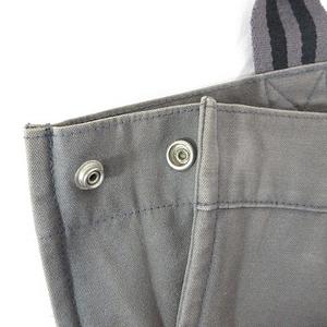 エルメス HERMES フールトゥ MM トートバッグ ハンドバッグ コットン キャンバス グレー ☆AA★ メンズ レディース