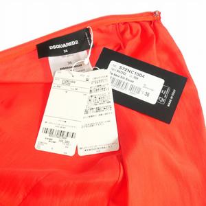 未使用品 ディースクエアード DSQUARED2 22AW リボンタイ シルクシャツ 