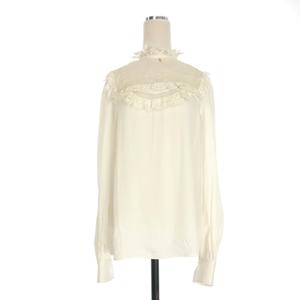 ディースクエアード DSQUARED2 22AW レース切替 プルオーバーシャツ 