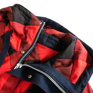 sacai マウンテンパーカー 1744 赤黒チェック サカイ sacai 18AW バッファローチェックブルゾン ジャケット