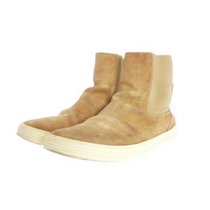 リックオウエンス Rick Owens サイドゴアスニーカー ショートブーツ 靴 43 ベージュ メンズ