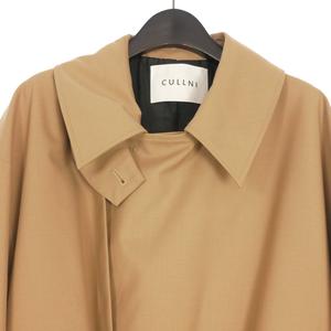 クルニ CULLNI トレンチコート ジャケット ベージュ メンズ