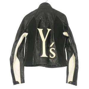 ワイズ×ダイネーゼ ライダースジャケット Y's ワイズ Y's ヨウジヤマモト DAINESE レザー ジャケット シングル