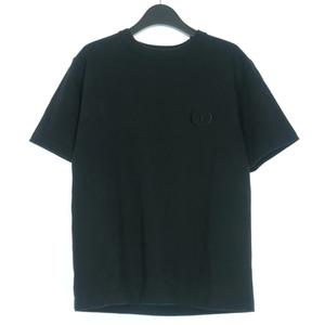 ディオール Dior CD Icon Tシャツ リラックス フィット カットソー 半袖 XS ブラック 黒 943J605A0554 国内正規 メンズ