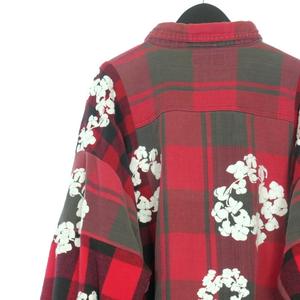 READYMADE×DENIMTEARS 赤黒チェック 刺繍シャツ サイズ2 READYMADE×DENIMTEARS 赤黒チェック 刺繍シャツ サイズ2 - メルカリ