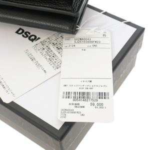 未使用品 ディースクエアード DSQUARED2 23AW BOB TRI-FOLD WALLET 