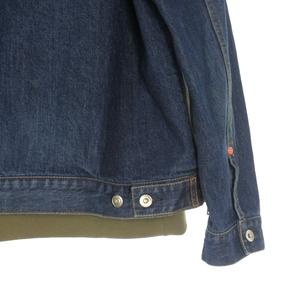 サカイ sacai 25SS Denim x Nylon Twill Jacket ドッキング
