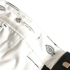ロンハーマン ディッキーズ　白　32 ロンハーマン Ron Herman RHC × ディッキーズ Dickies Stretch