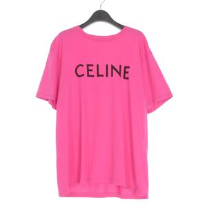 セリーヌ CELINE ルーズ Tシャツ コットンジャージー カットソー ロゴ 