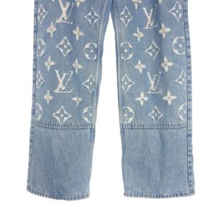 ルイヴィトン LOUIS VUITTON 25SS モノグラムスケートデニムパンツ 