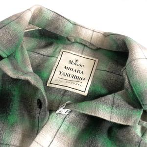 ミハラヤスヒロ MIHARA YASUHIRO 25SS Hem Layer Checkered