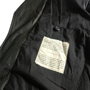 未使用品 ジョルジオブラット GIORGIO BRATO 24SS パンチングレザー  