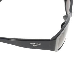 バレンシアガ BALENCIAGA スクエアシェイプ サングラス 眼鏡 アイウェア 57□17 140 ブラック 黒 BB0368SK メンズ レディース