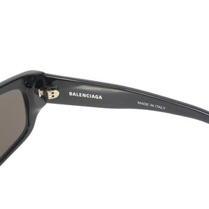 バレンシアガ BALENCIAGA スクエアシェイプ サングラス 眼鏡 アイウェア 57□17 140 ブラック 黒 BB0368SK メンズ レディース