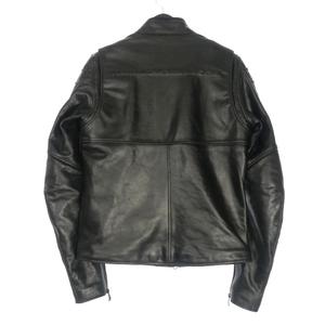 ハーレーダビッドソン HARLEY DAVIDSON Ozello レザー ライダースジャケット ブルゾン バイクウェア S ブラック 黒 98006-20VM メンズ