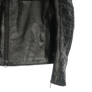 ハーレーダビッドソン HARLEY DAVIDSON Ozello レザー ライダースジャケット ブルゾン バイクウェア S ブラック 黒 98006-20VM メンズ