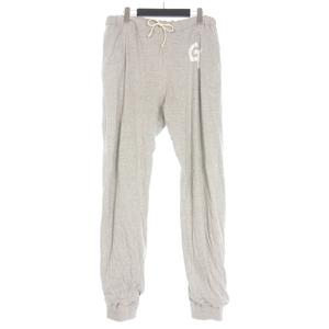 グッドイナフ GOODENOUGH リバーシブル スウェットパンツ サーマル ワンポイント グレー メンズ