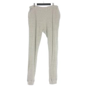グッドイナフ GOODENOUGH リバーシブル スウェットパンツ サーマル ワンポイント グレー メンズ