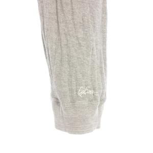 グッドイナフ GOODENOUGH リバーシブル スウェットパンツ サーマル ワンポイント グレー メンズ