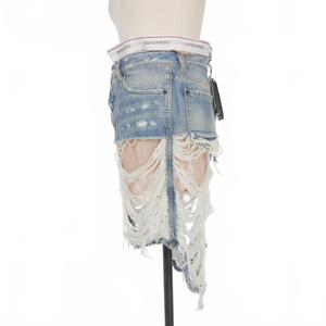 未使用品 ディースクエアード DSQUARED2 23AW Super Destroyed Skirt