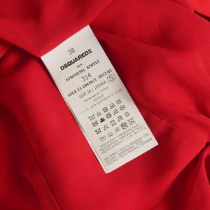 ディースクエアード DSQUARED2 23AW ギャザー タイトワンピース ドレス