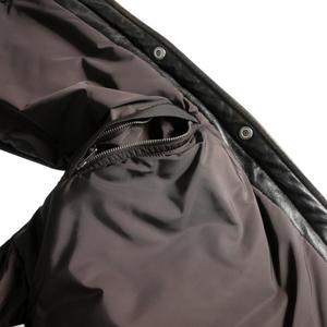 プラダ PRADA ナッパレザー ダウンベスト ジャケット シープスキン 48 ブラウン 茶 UPT129 国内正規 メンズ