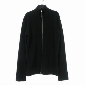 メゾンマルジェラ Maison Margiela 24AW コットンウール7ゲージドライバーズニット ジャケット ブルゾン 長袖 M ブラック 黒 SI1HA0013 国内正規 メンズ