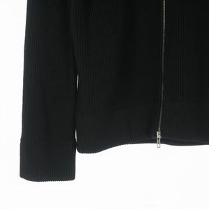 メゾンマルジェラ Maison Margiela 24AW コットンウール7ゲージドライバーズニット ジャケット ブルゾン 長袖 M ブラック 黒 SI1HA0013 国内正規 メンズ