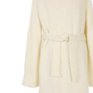 メゾンマルジェラ 4 Maison Margiela 4 ロングニットカーディガン ガウン 長袖 1 オフホワイト 白 レディース