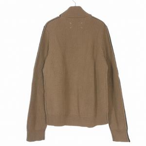 メゾンマルジェラ Maison Margiela 20AW SWITCH ZIP CARDIGAN ドライバーズニット セーター 長袖 S グレー/ブラウン S50GP0223 国内正規 メンズ